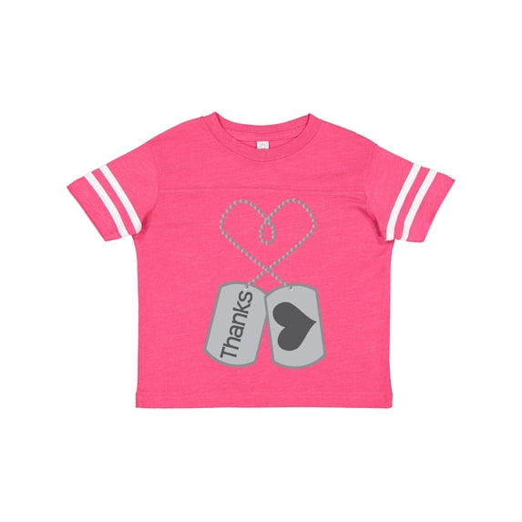 Inktastic Memorial Day Military Tags Boys or Girls Toddler T-Shirt