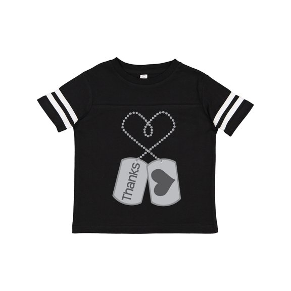 Inktastic Memorial Day Military Tags Boys or Girls Toddler T-Shirt