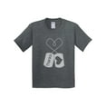 thumbnail image 1 of Inktastic Memorial Day Military Tags Youth T-Shirt, 1 of 5