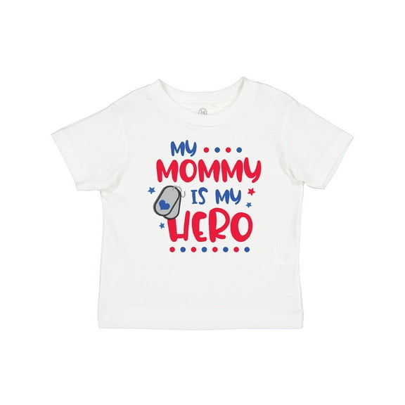 Inktastic Memorial Day My Mommy is My Hero Boys or Girls Baby T-Shirt