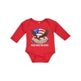 thumbnail image 1 of Inktastic Memorial Day- Never Forget Our Heroes- Bald Eagle Boys or Girls Long Sleeve Baby Bodysuit, 1 of 5
