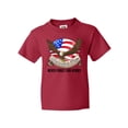 thumbnail image 1 of Inktastic Memorial Day- Never Forget Our Heroes- Bald Eagle Youth T-Shirt, 1 of 5