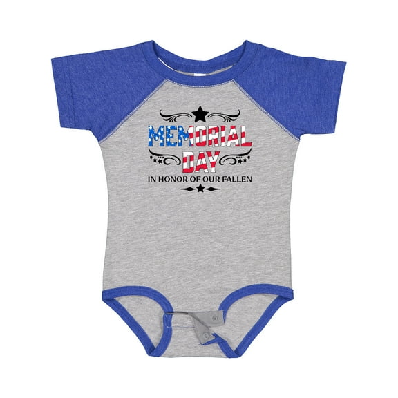 Inktastic Memorial Day- in Honor of Our Fallen Boys or Girls Baby Bodysuit