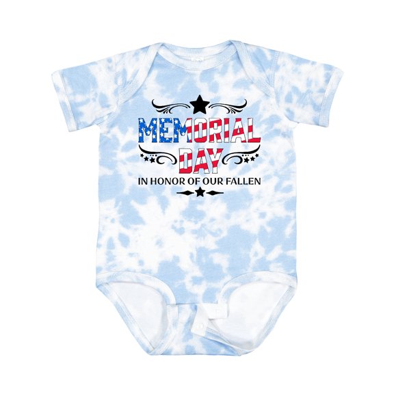 Inktastic Memorial Day- in Honor of Our Fallen Boys or Girls Baby Bodysuit