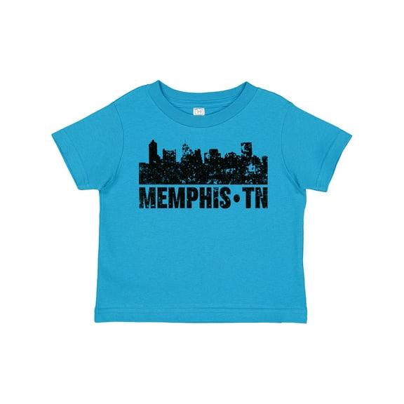 Inktastic Memphis City Skyline with Grunge Boys or Girls Toddler T-Shirt