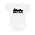 thumbnail image 1 of Inktastic Memphis Tennessee City Skyline Boys or Girls Baby Bodysuit, 1 of 5