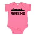 thumbnail image 1 of Inktastic Memphis Tennessee City Skyline Boys or Girls Baby Bodysuit, 1 of 5