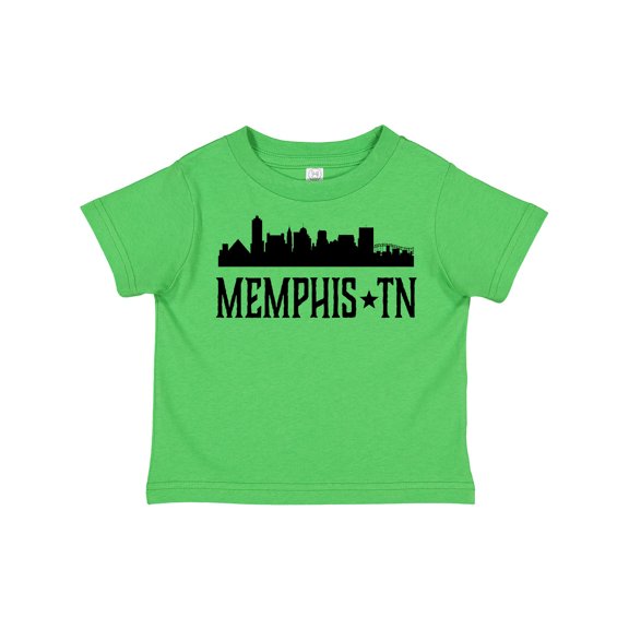 Inktastic Memphis Tennessee City Skyline Boys or Girls Toddler T-Shirt