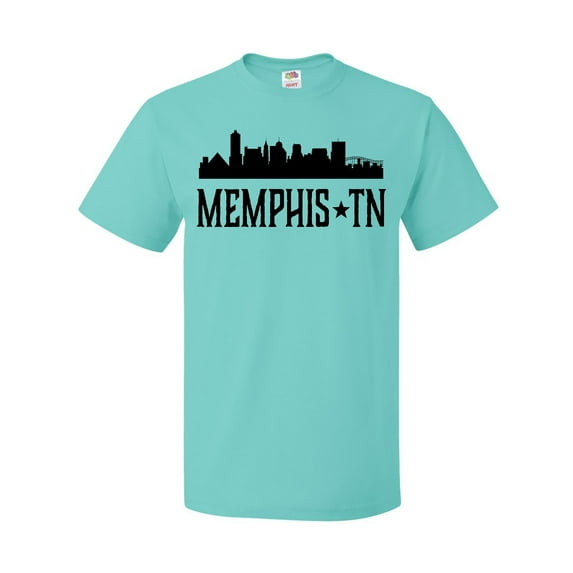 Inktastic Memphis Tennessee City Skyline T-Shirt