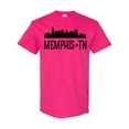 thumbnail image 1 of Inktastic Memphis Tennessee City Skyline T-Shirt, 1 of 5