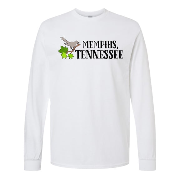 Inktastic Memphis, Tennessee Mockingbird Long Sleeve T-Shirt