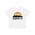 thumbnail image 1 of Inktastic Memphis Tennessee Skyline Retro Sunset Boys or Girls Baby T-Shirt, 1 of 5