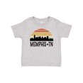 thumbnail image 1 of Inktastic Memphis Tennessee Skyline Retro Sunset Boys or Girls Baby T-Shirt, 1 of 5
