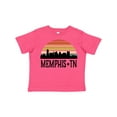 thumbnail image 1 of Inktastic Memphis Tennessee Skyline Retro Sunset Boys or Girls Toddler T-Shirt, 1 of 5