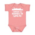 thumbnail image 1 of Inktastic Memphis Tennessee Someone Loves Me Skyline Boys or Girls Baby Bodysuit, 1 of 5