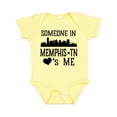 thumbnail image 1 of Inktastic Memphis Tennessee Someone Loves Me Skyline Boys or Girls Baby Bodysuit, 1 of 5