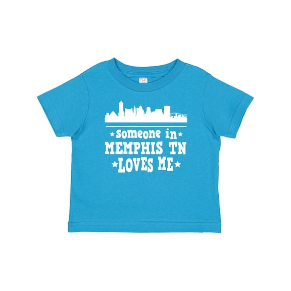 Inktastic Memphis Tennessee Someone Loves Me Skyline Boys or Girls Baby T-Shirt
