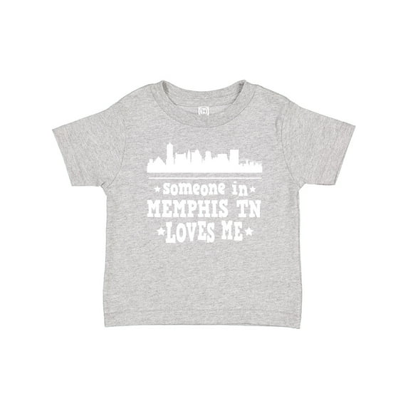 Inktastic Memphis Tennessee Someone Loves Me Skyline Boys or Girls Baby T-Shirt