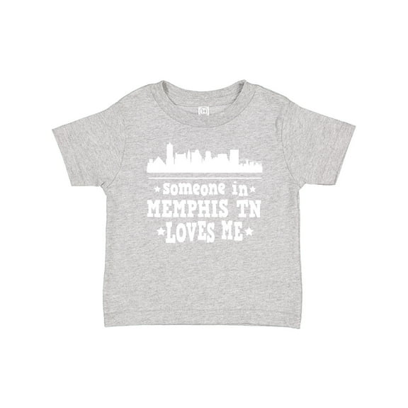 Inktastic Memphis Tennessee Someone Loves Me Skyline Boys or Girls Baby T-Shirt