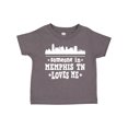 thumbnail image 1 of Inktastic Memphis Tennessee Someone Loves Me Skyline Boys or Girls Toddler T-Shirt, 1 of 5