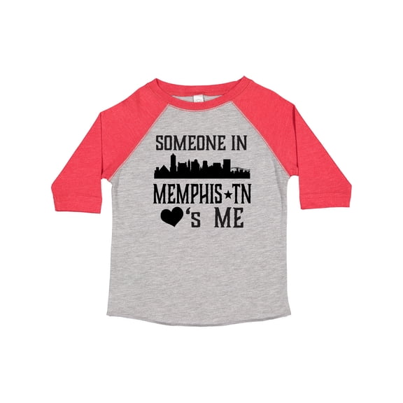 Inktastic Memphis Tennessee Someone Loves Me Skyline Boys or Girls Toddler T-Shirt