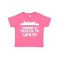 thumbnail image 1 of Inktastic Memphis Tennessee Someone Loves Me Skyline Boys or Girls Toddler T-Shirt, 1 of 5
