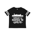 thumbnail image 1 of Inktastic Memphis Tennessee Someone Loves Me Skyline Boys or Girls Toddler T-Shirt, 1 of 5