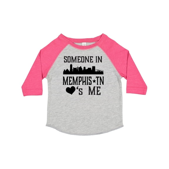 Inktastic Memphis Tennessee Someone Loves Me Skyline Boys or Girls Toddler T-Shirt