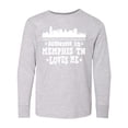thumbnail image 1 of Inktastic Memphis Tennessee Someone Loves Me Skyline Long Sleeve Youth T-Shirt, 1 of 5