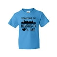 thumbnail image 1 of Inktastic Memphis Tennessee Someone Loves Me Skyline Youth T-Shirt, 1 of 5