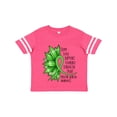 thumbnail image 1 of Inktastic Mental Health Awareness Green Sunflower Ribbon Boys or Girls Toddler T-Shirt, 1 of 5
