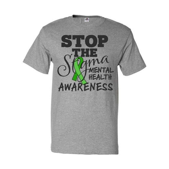 Inktastic Mental Health Awareness Stop the Stigma T-Shirt