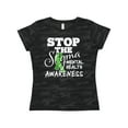 thumbnail image 1 of Inktastic Mental Health Awareness Stop the Stigma Women's T-Shirt, 1 of 5