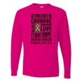 thumbnail image 1 of Inktastic Mental Health Awareness Strength Support Love Long Sleeve T-Shirt, 1 of 5