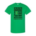 thumbnail image 1 of Inktastic Mental Health Awareness Strength Support Love T-Shirt, 1 of 5