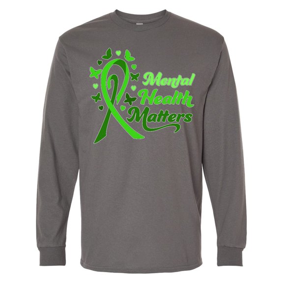Inktastic Mental Health Matters Long Sleeve T-Shirt