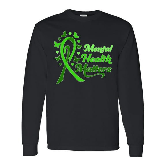Inktastic Mental Health Matters Long Sleeve T-Shirt