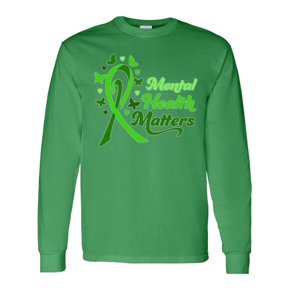 Inktastic Mental Health Matters Long Sleeve T-Shirt