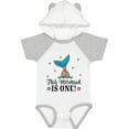 thumbnail image 1 of Inktastic Mermaid 1st Birthday 1 Year Old Girls Baby Bodysuit, 1 of 5