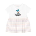 thumbnail image 1 of Inktastic Mermaid 1st Birthday 1 Year Old Girls Baby Dress, 1 of 5