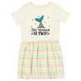 thumbnail image 1 of Inktastic Mermaid 2nd Birthday 2 Year Old Girls Toddler Dress, 1 of 5