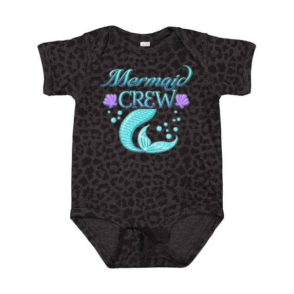 Inktastic Mermaid Crew Boys or Girls Baby Bodysuit