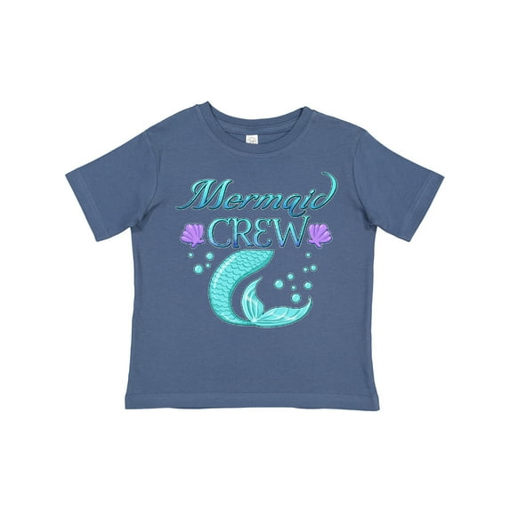 Inktastic Mermaid Crew Boys or Girls Toddler T-Shirt