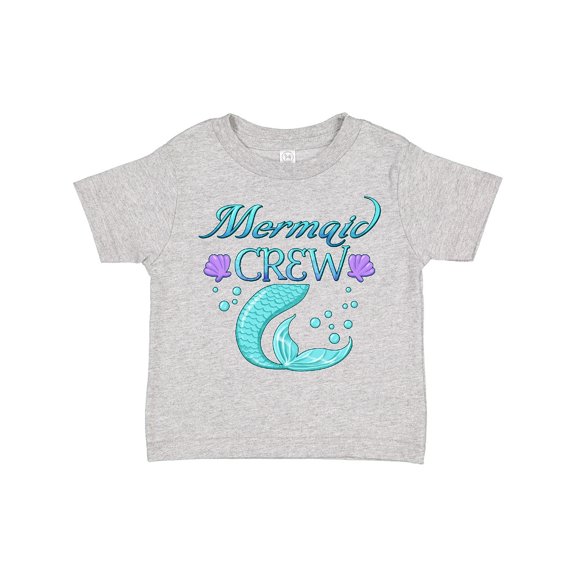Inktastic Mermaid Crew Boys or Girls Toddler T-Shirt