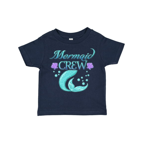 Inktastic Mermaid Crew Boys or Girls Toddler T-Shirt