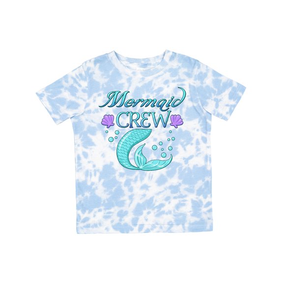 Inktastic Mermaid Crew Boys or Girls Toddler T-Shirt