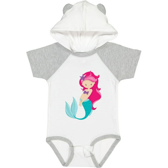 Inktastic Mermaid Girls Baby Bodysuit