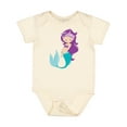 thumbnail image 1 of Inktastic Mermaid Girls Baby Bodysuit, 1 of 5