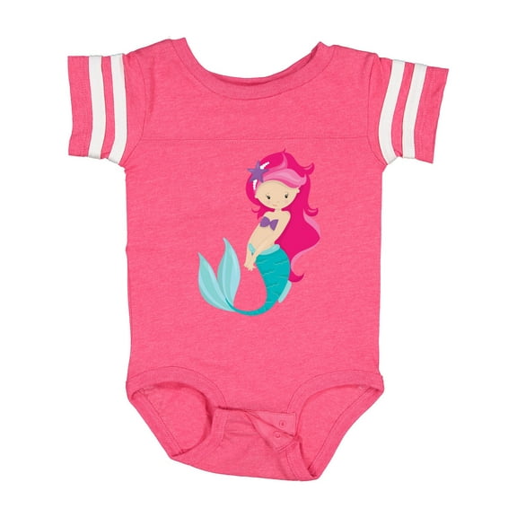 Inktastic Mermaid Girls Baby Bodysuit