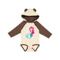 thumbnail image 1 of Inktastic Mermaid Girls Long Sleeve Baby Bodysuit, 1 of 5